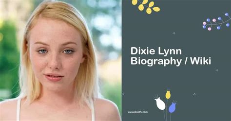 dixie lynn|Dixie Lynn Biography, Age, Height, Family, Wiki & More